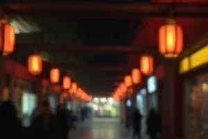 深夜电台直播间里的调音台与耳机